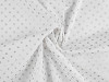 Christmas cotton canvas / poplin metallic stars