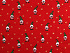 Christmas cotton canvas / poplin with metallic print, Elf 