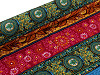 Cotton fabric / canvas with a thinner weave, oriental 