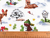 Christmas cotton fabric / canvas