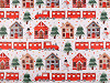 Christmas cotton fabric / canvas