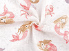 Cotton cloth/muslin fabric, mermaid