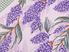 Cotton waffle piqué, lilac