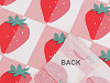 Cotton fabric/canvas, strawberry