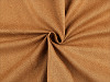 Elastic garment suede leather