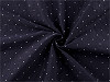 Tissu extensible pour habillement avec strass thermocollants