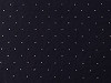 Tissu extensible pour habillement avec strass thermocollants