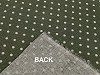 Tissu en coton/Imitation lin, épais, à pois
