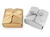 Heart gift box with ribbon