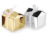 Gift box house with ribbon