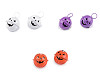 Rolnička tekvica halloween Ø24 mm