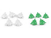 Schellen/Glocken Weihnachtsbaum, Stern