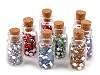 Mini mosaic stones in a bottle for craft and DIY