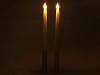 LED candle conical, battery operated Ø2 cm