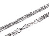 Handbag chain with carabiner, length 120 cm