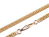 Handbag chain with carabiner, length 120 cm