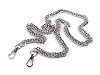 Handbag chain with carabiner, length 120 cm