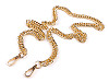 Handbag chain with carabiner, length 120 cm