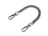 Catena / impugnatura per borsetta, con moschettone, lunghezza: 21,5 cm