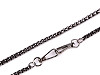 Chain for handbags and mobile phones with carabiner, length 120 cm