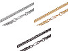 Handbag chain with carabiner, length 120 cm