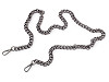 Catena per borsetta, con moschettone, lunghezza: 120 cm