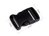 Webbing side release buckle, width 32 mm