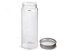 Glass bottle with screw cap 47x120 mm