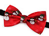 Satin Christmas bow tie