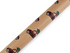 Wrapping paper Christmas natural 0.7x2 m