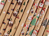 Wrapping paper Christmas natural 0.7x2 m