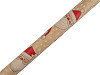 Wrapping paper Christmas natural 0.7x2 m