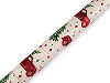 Christmas wrapping paper with glitter 0.7x2 m