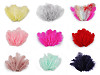 Plumas de pollo, largo 8-9 cm