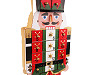 Advent wooden calendar Nutcracker