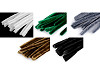 Fuzzy Chenille Wire Sticks Ø10 mm, length 30 cm