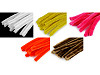 Fuzzy Chenille Wire Sticks Ø10 mm, length 30 cm