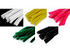 Fuzzy Chenille Wire Sticks Ø10 mm, length 30 cm