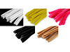 Fuzzy Chenille Wire Sticks Ø10 mm, length 30 cm
