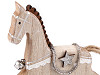 Rocking horse decoration with jinglebell