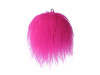 Decorative fur pom-pom for making gnomes and figures Ø8 cm