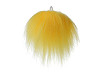 Decorative fur pom-pom for making gnomes and figures Ø8 cm