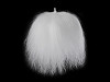 Decorative fur pom-pom for making gnomes and figures Ø8 cm