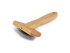 Brosse en bois pour macramé, 4 x 7 cm