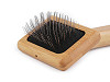 Brosse en bois pour macramé, 4 x 7 cm