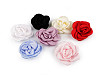 Satin rose flower to sew or glue on Ø5 cm