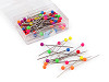 Pins with a plastic neon head, length 38 mm