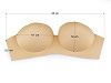 One piece Bra Pad insert / Breast Enhancer, size 36