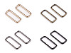 Anneau métallique pour sangle, largeur 50 mm