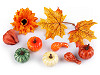 Frutas artificiales de otoño para arreglos florales